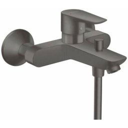 Mitigeur bain/douche HANSGROHE Talis E noir chromé brossé - 71740340 - Noir chromé brossé