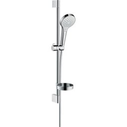 Set de douche HANSGROHE Croma Select S Vario avec barre Unica'Croma 65 cm et porte-savon