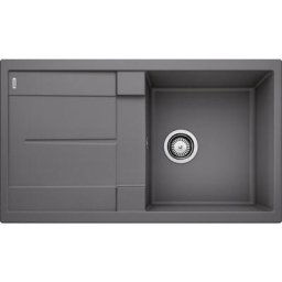 Evier Blanco Metra 5S Silgranit - Gris Rocher - Vidage : Manuel