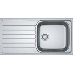 Evier à encastrer 60cm inox avec siphon Franke 006334 - inox