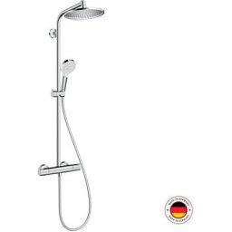 Hansgrohe - Colonne de douche thermostatique Crometta s 240 , tablette d angle, Sans nettoyant