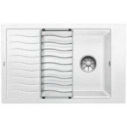 Elon xl 6 - Évier en Silgranit, 780x500 mm, blanc 524848 - Blanco