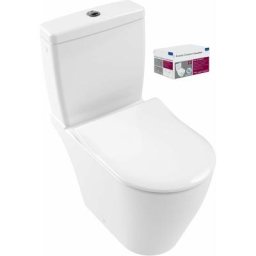 Villeroy&boch - Combi Pack avento Direct Flush - Sortie horizontale - Couleur : blanc - Blanc