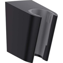 Hansgrohe - Porter s Support de douchette mural, Noir mat (28331670)
