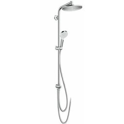 Hansgrohe - Crometta - Set de douche s 240 Showerpipe pour rénovation, EcoSmart 9 l/min, chrome