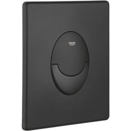 Grohe Start Plaque de commande double touche, Noir mat (38964KF0)