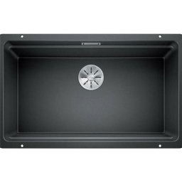 Etagon 700 - Évier en silgranit, 730x460 mm, avec rails, noir 525891 - Blanco