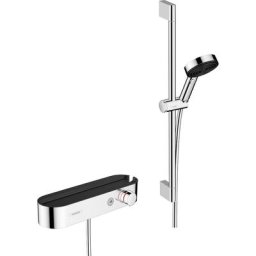 Hansgrohe - Pulsify Select s Combi douche 105 3jet Relaxation avec barre 65 cm/ShowerTablet Select