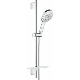 Grohe - Rainshower SmartActive - Set de douche de tête 130 9,5 l/min, 3 jets, barre 600 mm et