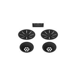 Kit de Vidage pour Evier Double Ø90mm Blanco Noir - 239979