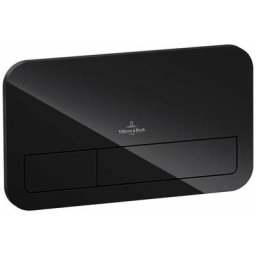 ViConnect - Plaque de déclenchement M200, verre Glossy Black 922400RB - Villeroy&boch