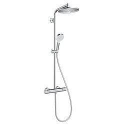 Colonne de douche HANSGROHE Showerpipe Crometta S 240 1jet EcoSmart avec mitigeur thermostatique