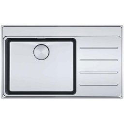 Evier Franke Mythos Inox MYX211-86 - Inox Lisse - Egouttoir a droite