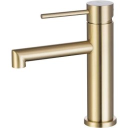 ONECE Robinet Or Salle de Bain, Mitigeur de Lavabo Doré, Robinet de Lavabo Salle de Bains Haute