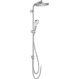 Hansgrohe - Colonne de douche Crometta s 240, sans mitigeur, tablette d angle, Sans nettoyant