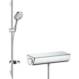Hansgrohe - Ensemble de douche Raindance avec mitigeur thermostatique Ecostat Select