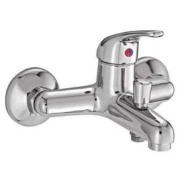 Mitigeur bain douche mural en laiton chrome Robinet de baignoire standard