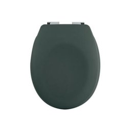 Spirella - Abattant wc Thermo Dur neela Vert Foncé Mat - Charnières abs Chromé - Vert