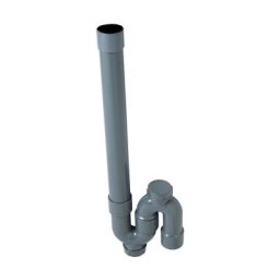 Siphon pour machine à laver Wirquin SP5002 - gris
