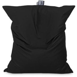 Big Pouf Similicuir Outdoor Noir Happers - Noir