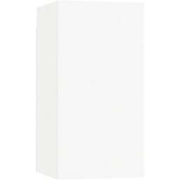 Meuble tv Blanc 30,5x30x60 cm Aggloméré Vidaxl Blanc