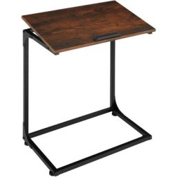 Tectake - Table d'appoint Ruston 55x35x66,5cm - Table d'appoint de style industriel, table