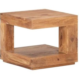 Table basse 45x45x40 cm Bois solide