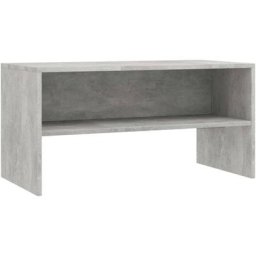 Meuble tv Gris cement 80 x 40 x 40 cm Aggloméré Vidaxl Gris béton