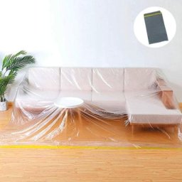 Housse de Canapé Plastique Antipoussière 2.75×3.65m Housse de Canapé RN Plastique Housse de