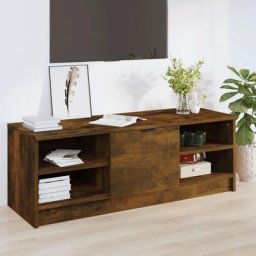 Kalisse - SalesHot® Armoire télé/audio - Meuble tv Chêne fumé 102x35,5x36,5 cm Bois d'ingénierie