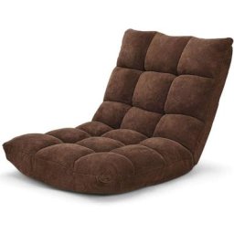 Goplus - Chaise de Plancher Pliable, Tatami Canape Fauteuil Pliant Paresseux-Lits, Chaise de Lit