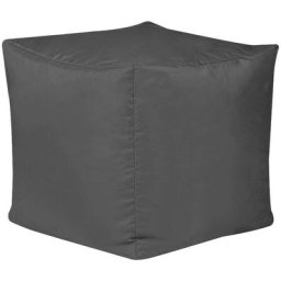 Veeva Pouf Cube, Repose-Pieds - Grand, 38cm x 38cm, Textile Tissé, Résistant à l’eau, Poufs