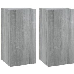 Meubles tv 2 pcs Sonoma gris 30,5x30x60 cm Bois d'ingénierie Vidaxl Sonoma gris
