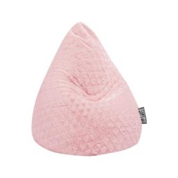 Pouf Fluffy Hearts xl Rose clair - Rose clair