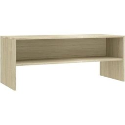 Meuble tv Chêne sonoma 100 x 40 x 40 cm Aggloméré Vidaxl Chêne sonoma