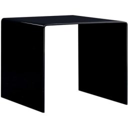 Vidaxl - Table basse Noir 50 x 50 x 45 cm Verre trempé Noir