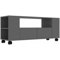 Meuble tv Gris 120x35x48 cm Bois d'ingénierie Vidaxl Gris
