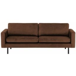 Canapé trois places Lioni in Scandinave, Vintage Style - marron - Kronos 6 - marron - Kronos 6