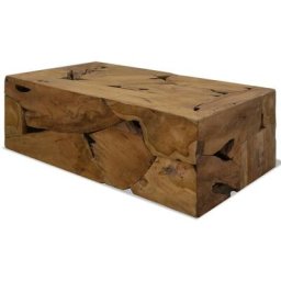 Vidaxl - Table basse 90x50x30 cm Teck véritable Marron Brun