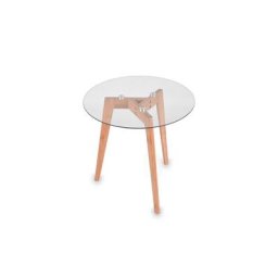 Charlotta - Table d'appoint - Naturel - Ø45cm - Naturel
