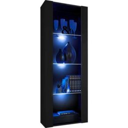 Open Vertical 159 Noir Mat LEDs Multicouleur avec télécommande - Noir Mat