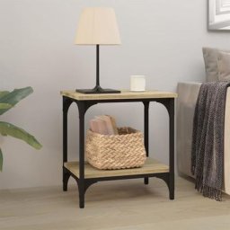 Table d'appoint Bout de canapé Table basse Chêne sonoma 40x30x42 cm Bois d'ingénierie 42154