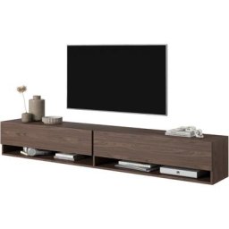 Selsey - mirrgo - Meuble tv 200 cm Chêne noisette