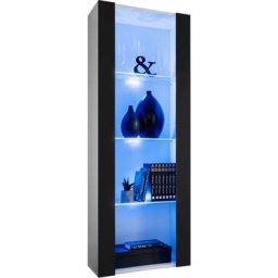 Open Vertical 159 Blanc Mat & Noir Mat sans led - Blanc Mat & Noir Mat