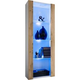Open Vertical 159 Blanc Mat & Wotan Mat LEDs Multicouleur avec télécommande - Blanc Mat & Wotan Mat