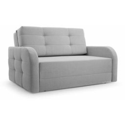 Canapé innovant avec fonction de couchage, meubles de salon, design élégant - Porto 120 - Gris