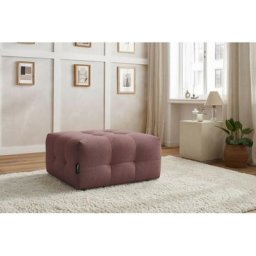 Canapé modulable Bobochic Pouf pour canapé modulable kleber Rose - Rose