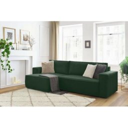 Canapé d'angle convertible Bobochic Canapé d'angle réversible convertible coffre nihad velours