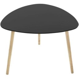 Table De Café Mileo Noire Atmosphera