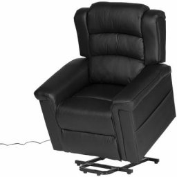 Fauteuil électrique inclinable BERNIE noir - black